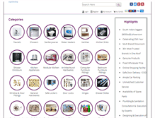 Tablet Screenshot of eastindiagroup.com
